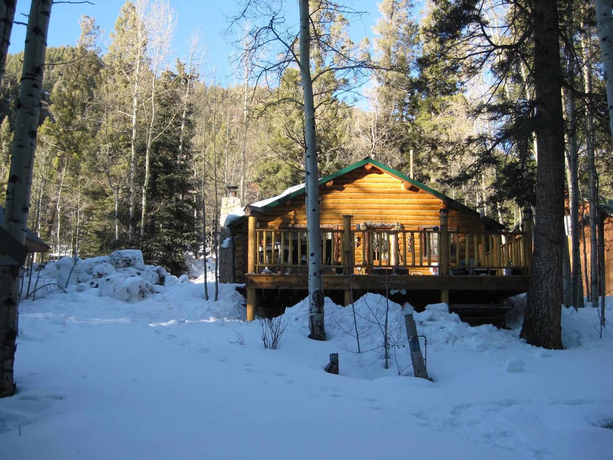 Cabin By The Creek With High Speed Wifi Red River Dış mekan fotoğraf